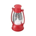 thumbnail image 1 of comerut LED Lantern Battery Operated Warm Light Power Saving Portable Handle Waterproof Home Decoration Ideal Gift Halloween Retro Plastic Electronic Candle Lamp for Home, 1 of 8