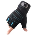 thumbnail image 1 of comerut Men Sports Fitness Equipment Outdoor Cycling Breathable Mesh Half Finger Gloves, 1 of 4