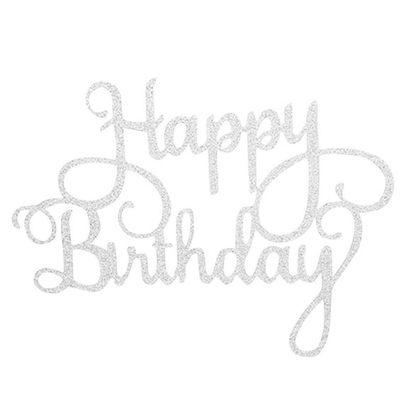 comerut New Happy Birthday Party Cake Topper Decoration for Kids Birthday Party Favors