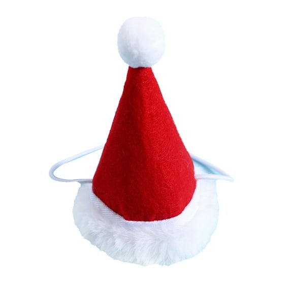 comerut Pet Cap Adjustable Buckle Dress-up Multi-color Cute Pet Dogs Cats Rabbit Cone Hat for Christmas Party
