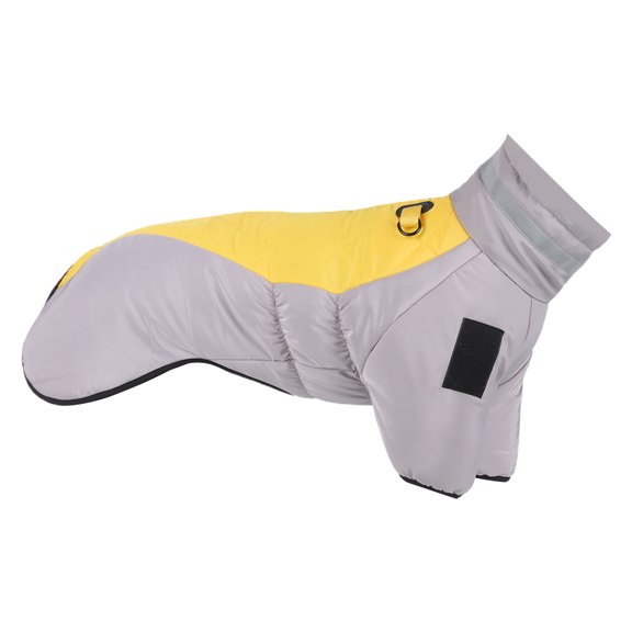 comerut Pet Sweater Soft Thickened Comfortable Easy-wearing Close Fitting Keep Warm Polyester Reflective Effect Dog Outfit for Autumn