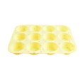 comerut Silicone Cupcake Pan 12Cup Cake Waffle Mold BPA Free Muffin