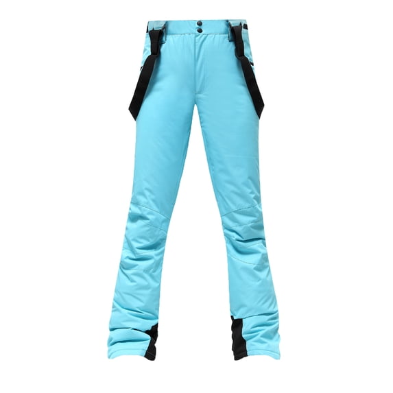 comerut Snow Ski Pants Waterproof Insulating Protection Smooth Surface Women Windproof Breathable Snow Ski Pants for Snowboarding