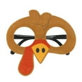 thumbnail image 1 of comerut Thanksgiving Glasses Frame Exquisite Turkey Pumpkin Pattern Eyeglasses Frame for Festivals Parties Decor, 1 of 7