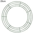 thumbnail image 1 of comerut Wreath Frame Durable Wall Hanging Metal Rust-proof Wire Wreath Form for Home Decor, 1 of 8