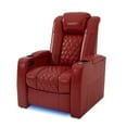 thumbnail image 1 of comfiroom Leather Home Theater Seating Classic Series Dual Power Movie Gaming Recliner Sofa with Type-C USB Charger, 1 of 10