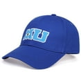 thumbnail image 1 of comic baseball caps men women cotton monsters university mu embroidery big eye cap unisex sun hats snapback trucker hats gorras mu, 1 of 5