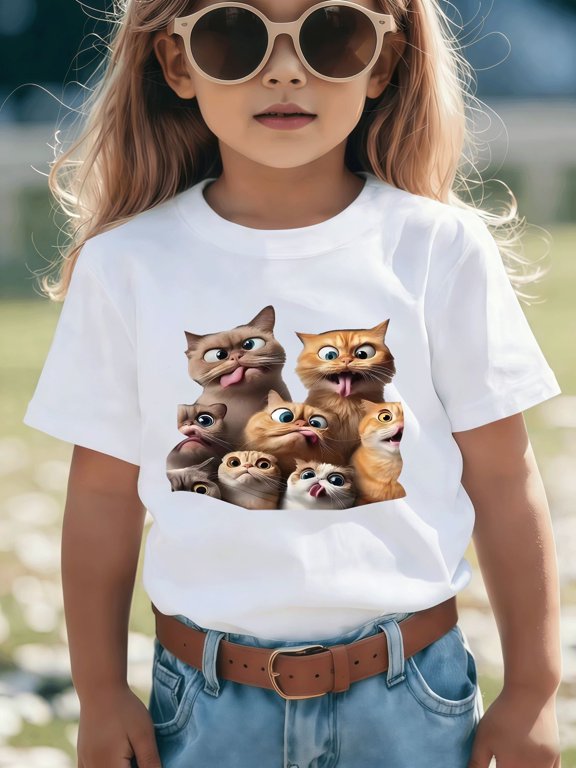 comic style t shirt for boys and girls featuring cute and patterns with quirky designs suitable for daily wear and summer this and whimsical short sleeve casua