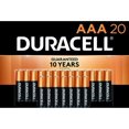 thumbnail image 1 of Duracell - CopperTop AAA Alkaline Batteries - long lasting, all-purpose Double A battery for household and business - 20 Count, 1 of 8