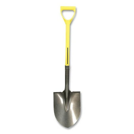 Nupla 545-72-062 27 in. Ergo No. 2 Round Point Shovel - Hollow Back & Heavy Gauge Blade