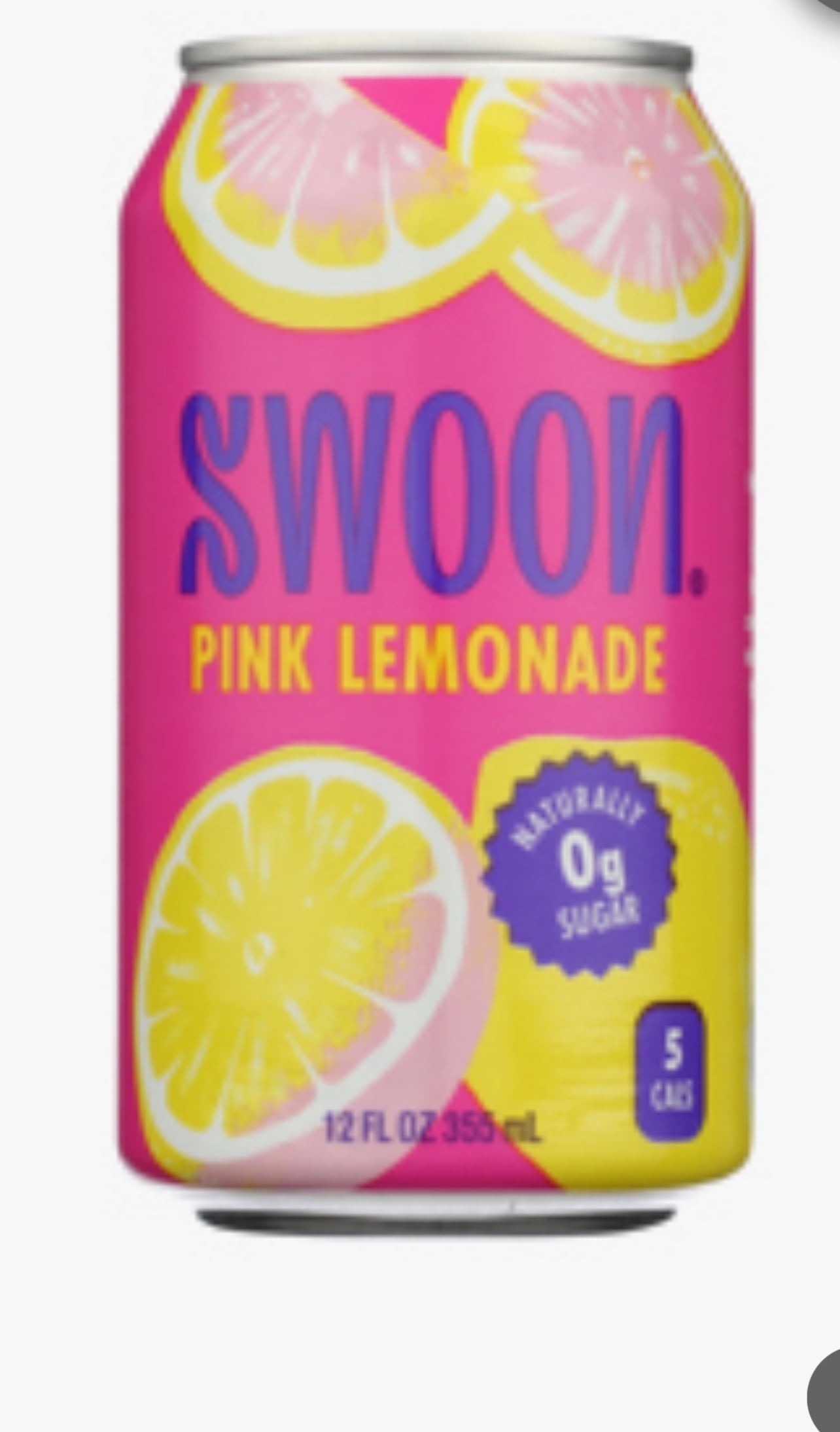 Swoon Pink Lemonade 12 oz-12 pack