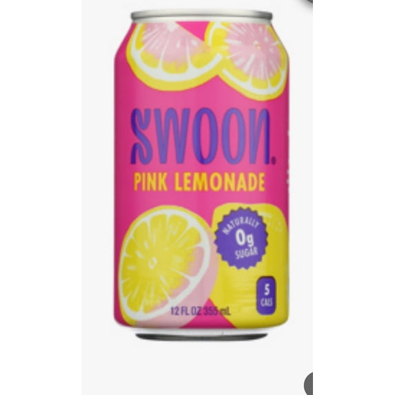 Swoon Pink Lemonade 12 oz-12 pack