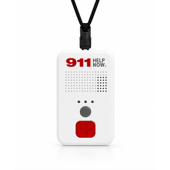 911 Help Now - No Monthly Fees Ever - One-Touch Direct Connect, Emergency Communicator Pendant Medical Alert