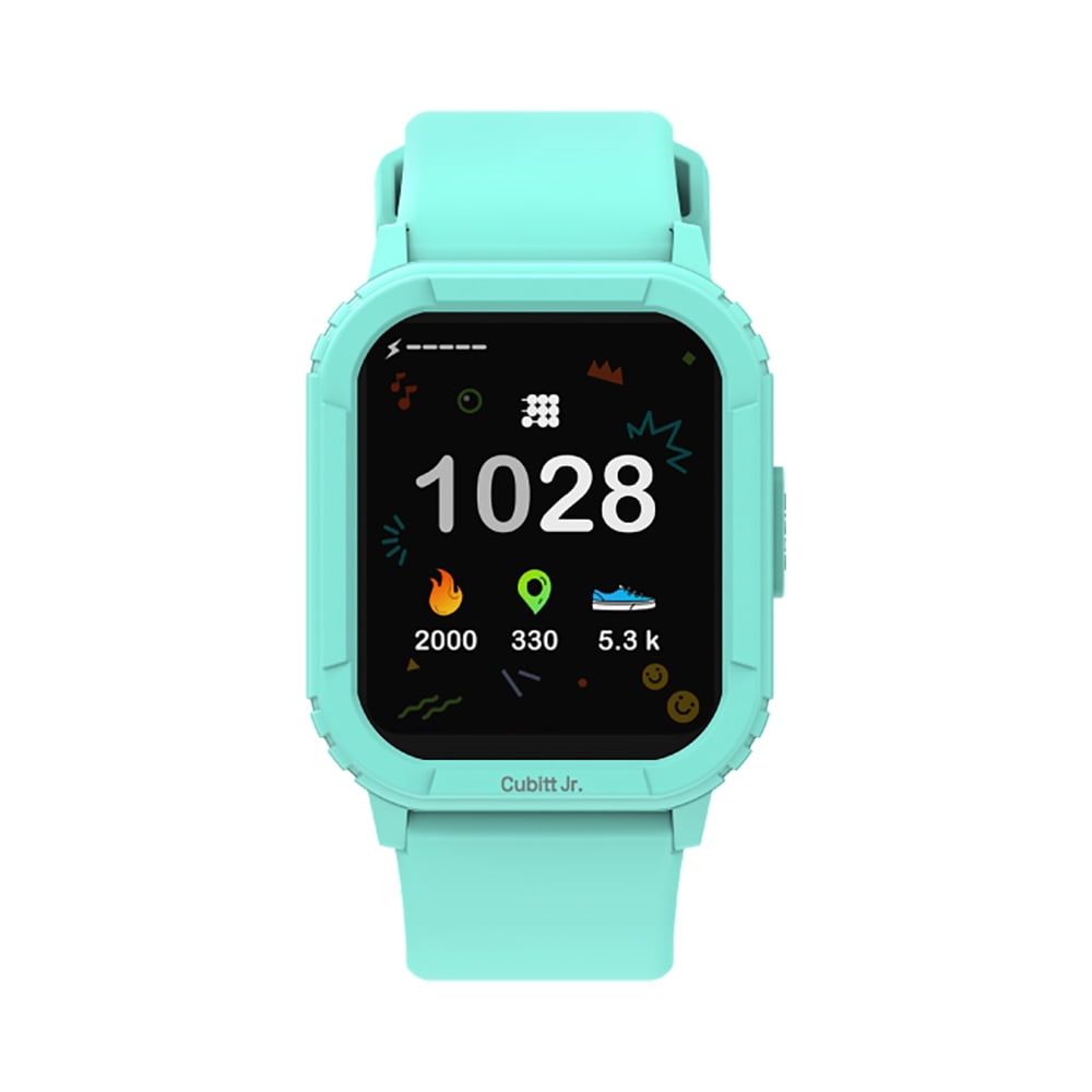 Cubitt Jr Smart Watch Fitness Tracker for Kids and Teens, Waterproof Blue