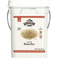 thumbnail image 1 of Augason Farms Long Grain Brown Rice Emergency Food Storage 24 Pound Pail, 1 of 7