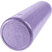 JFIT High Density Foam Roller, Solid Purple, 24-Inch
