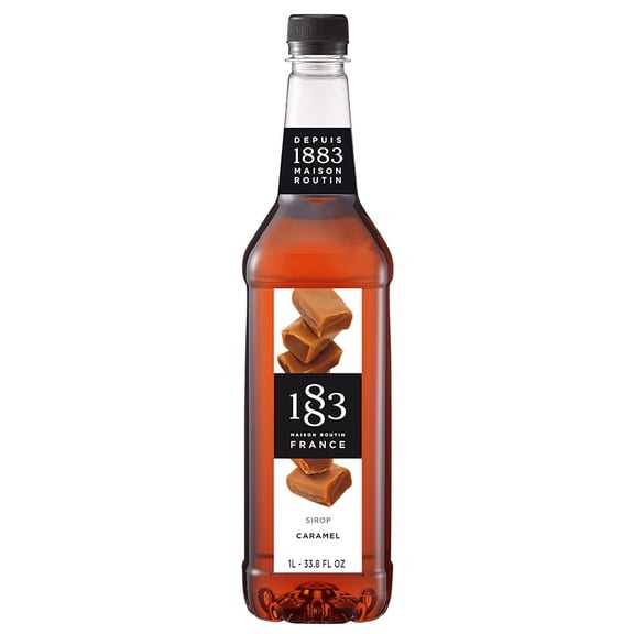 1883 Maison Routin Caramel Syrup - PET Bottle (1L)