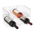 thumbnail image 1 of Oggi 3 Bottle Wine Rack Twin Pack - Hold 6 Bottles (12"x8"x4"), 1 of 8