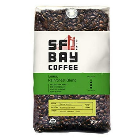 Organic Rainforest Blend Whole Bean, 2 lb Bag