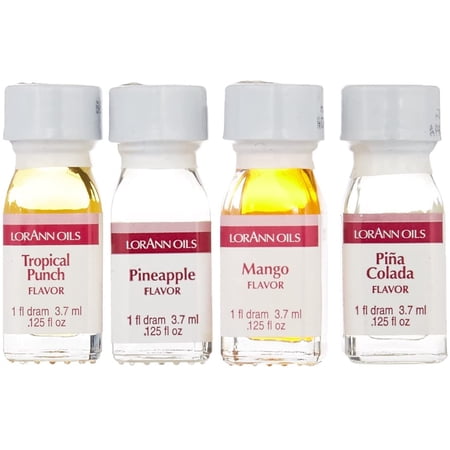 Lorann Oils 4 Pack Tropical Mix Flavoring