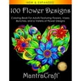 thumbnail image 1 of Pre-Owned 100 Flower Designs: Coloring Book For Adults Featuring Flowers, Vases, Bunches, and a Variety of Flower Designs (Paperback) 194571039X 9781945710391, 1 of 1