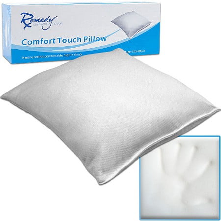 Remedy Memory Foam Comfort Touch Pillow