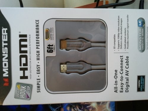Monster 6 ft. HDMI Cables