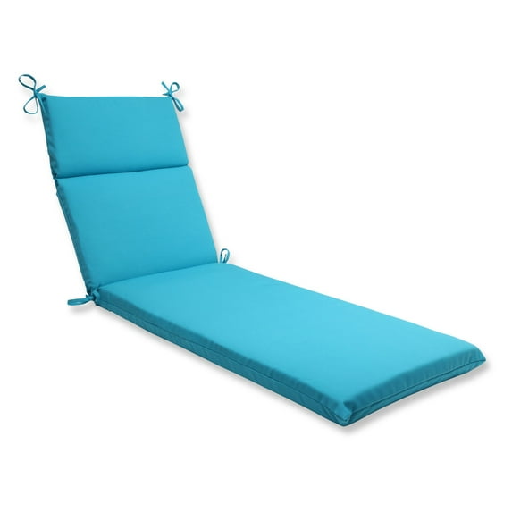 Pillow Perfect Outdoor/ Indoor Veranda Turquoise Chaise Lounge Cushion