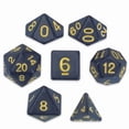 thumbnail image 1 of Brybelly GDIC-1153 Polyhedral Dice & Dreamless Night -Set of 7, 1 of 2