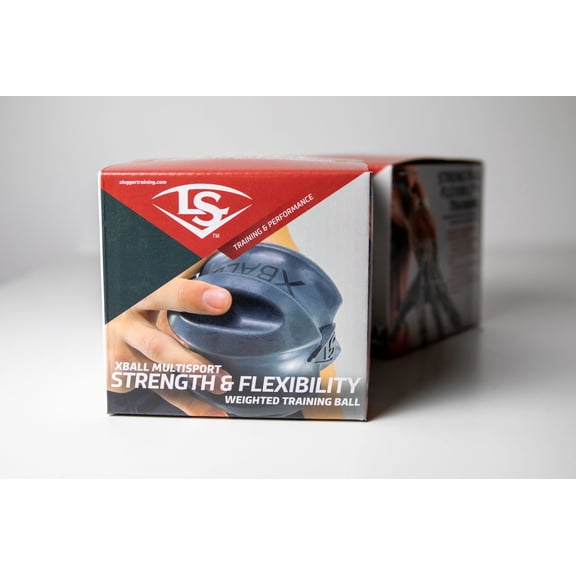 Louisville Slugger Xball Multisport Strength & Flexibility Training Ball, Black