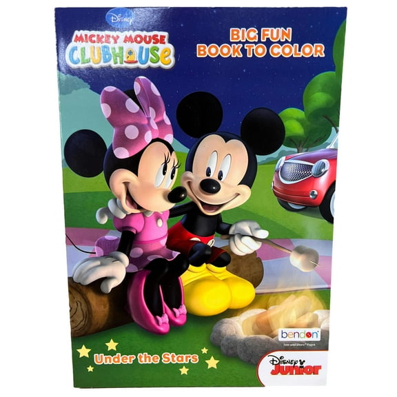 Bendon Publishing Minnie & Mickey Mouse Imagine Ink Mess Free Game Book