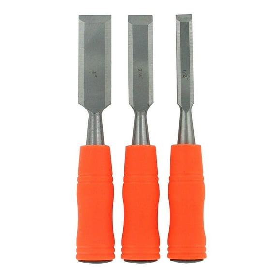 Buck Brothers 3 Piece Economy Wood Chisel Set