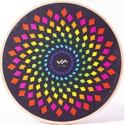 JFIT Balance Board, 15.4    360  Rotation, for Balance, Coordination, Posture - Large, Wooden Wobble Boards with 18  Tilting Angle for Workouts - Premium Core Trainer Equipment
