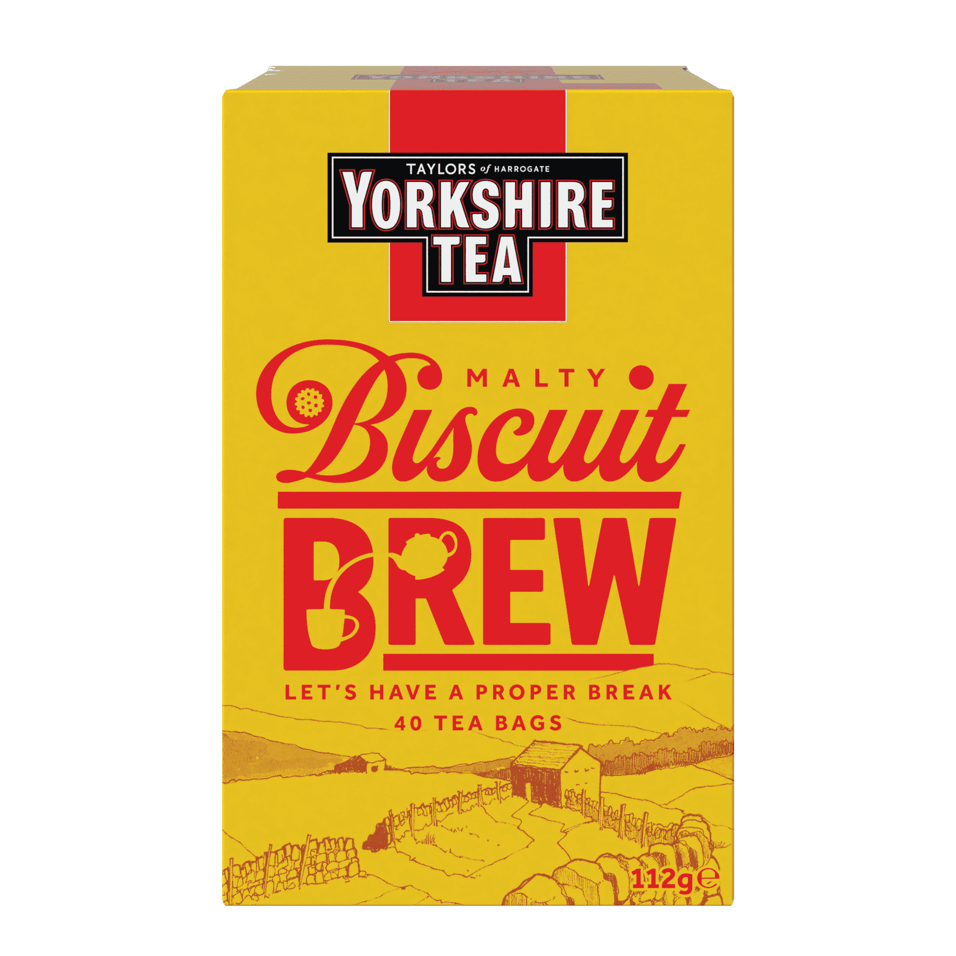 Taylors of Harrogate Hot Tea Bags, Yorkshire Malty Biscuit