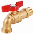 thumbnail image 1 of Legend Valve 3/4" T-537 Ball Valve Hose Bibb in Brass - 107-168, 1 of 1