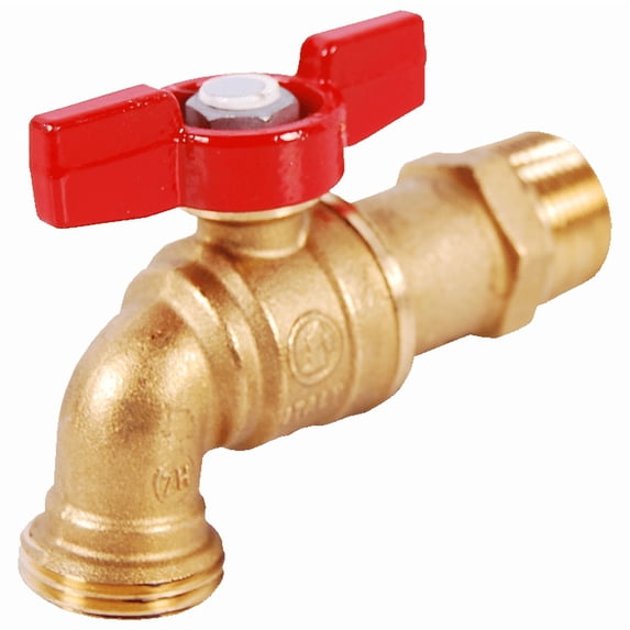 Legend Valve 3/4" T-537 Ball Valve Hose Bibb in Brass - 107-168