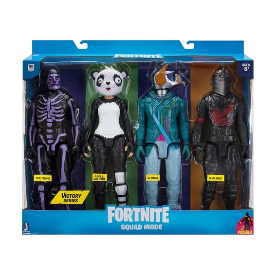 Epic Games Fortnite Squad Mode Victory Series 12 Posable 4 Pack Action Figures