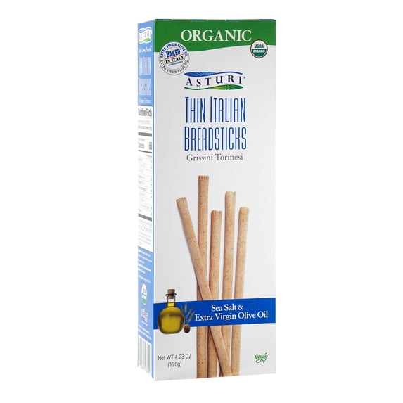 Asturi ORG Thin Italian Bdsticks Sea Salt