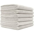 thumbnail image 1 of The Rag Company - Microfiber Spa and Yoga Towel - 16" x 27", Ice Grey, 6-Pack, 1 of 8