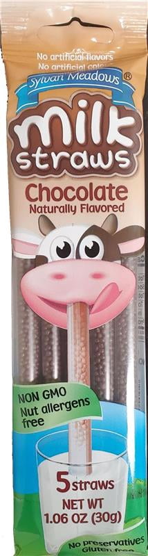 MILK STRAWS CHOC