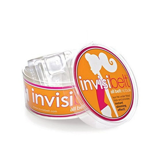 invisibelt original lay flat women's belt, standard clear