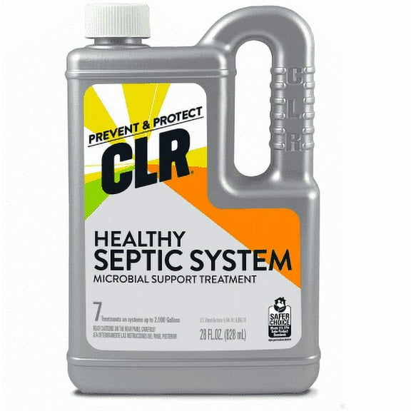 NEW 28 OZ Enhanced Formula CLR Septic System Treatment