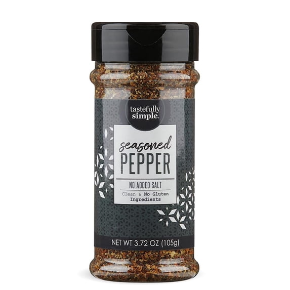 Tastefully Simple Seasoned Pepper, 3.72 Ounce
