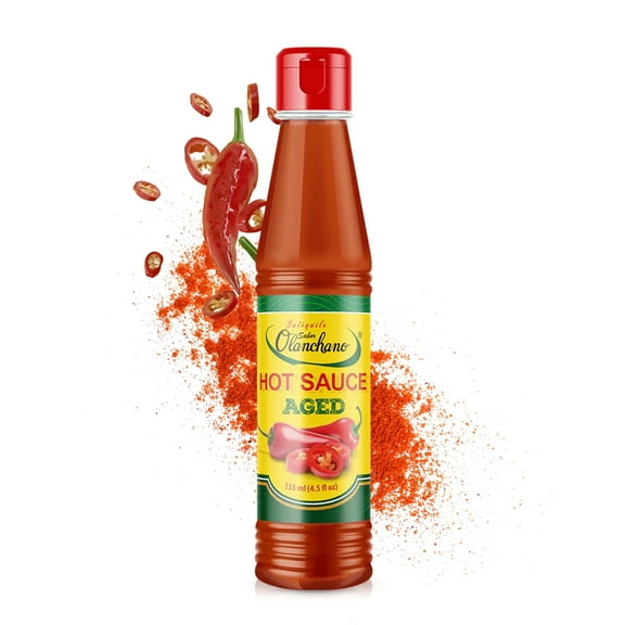 Jutiquile Sabor Olanchano Mild Hot Sauce, Aged Tabasco Pepper, 4.5 fl oz, 1-Pack