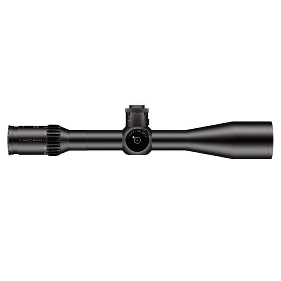 Schmidt Bender 5-45x56 PM II High Power FFP Riflescope, LRR-MIL Reticle, Black, 0.5cm/100m Adjustments (666-911-41C-I1-H5)