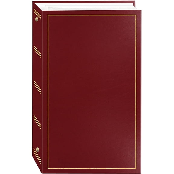 Pioneer STC-204 3-Ring Photo Album Burgundy
