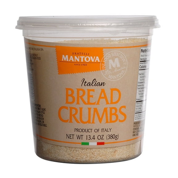 Mantova Italian Breadcrumbs, 13.4 oz (Pack of 2)