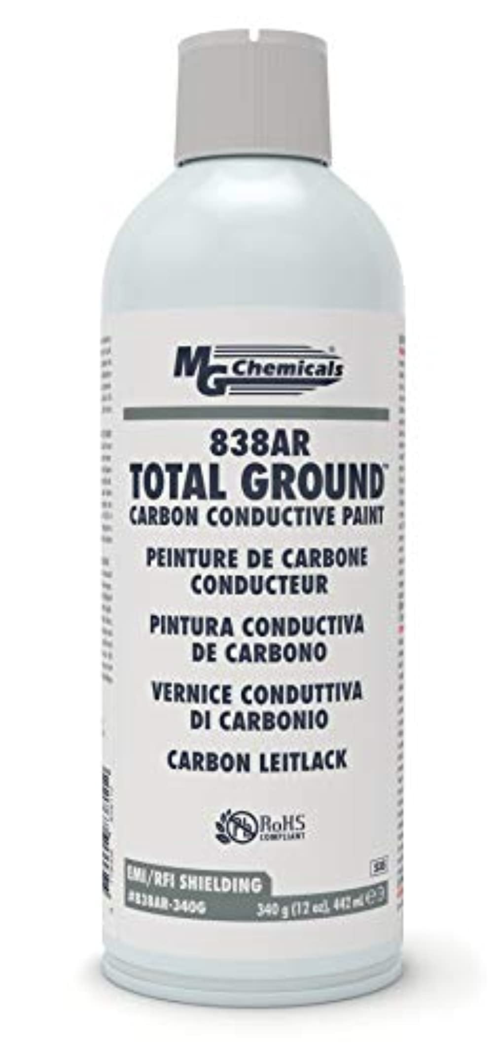 Mg Chemicals 838AR-340G Total Ground Carbon Conductive Coating