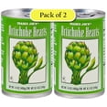 thumbnail image 1 of Trader Joe's Artichoke Hearts, Packed in Water, 14oz/400gr (Pack of 2), 1 of 1