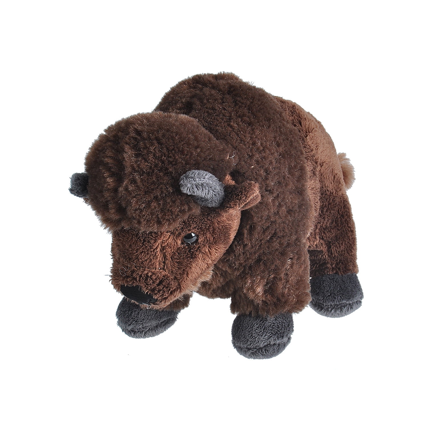 Wild Republic Cuddlekins Mini Bison Stuffed Animal, 8 Inches